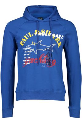 Paul & Shark Paul & Shark sweater blauw met capuchon
