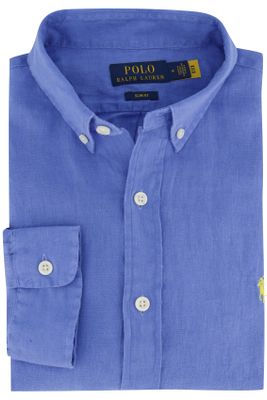 Polo Ralph Lauren Slim Fit overhemd Ralph Lauren blauw