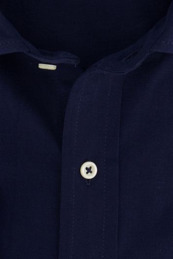 Ralph Lauren overhemd donker blauw met embleem