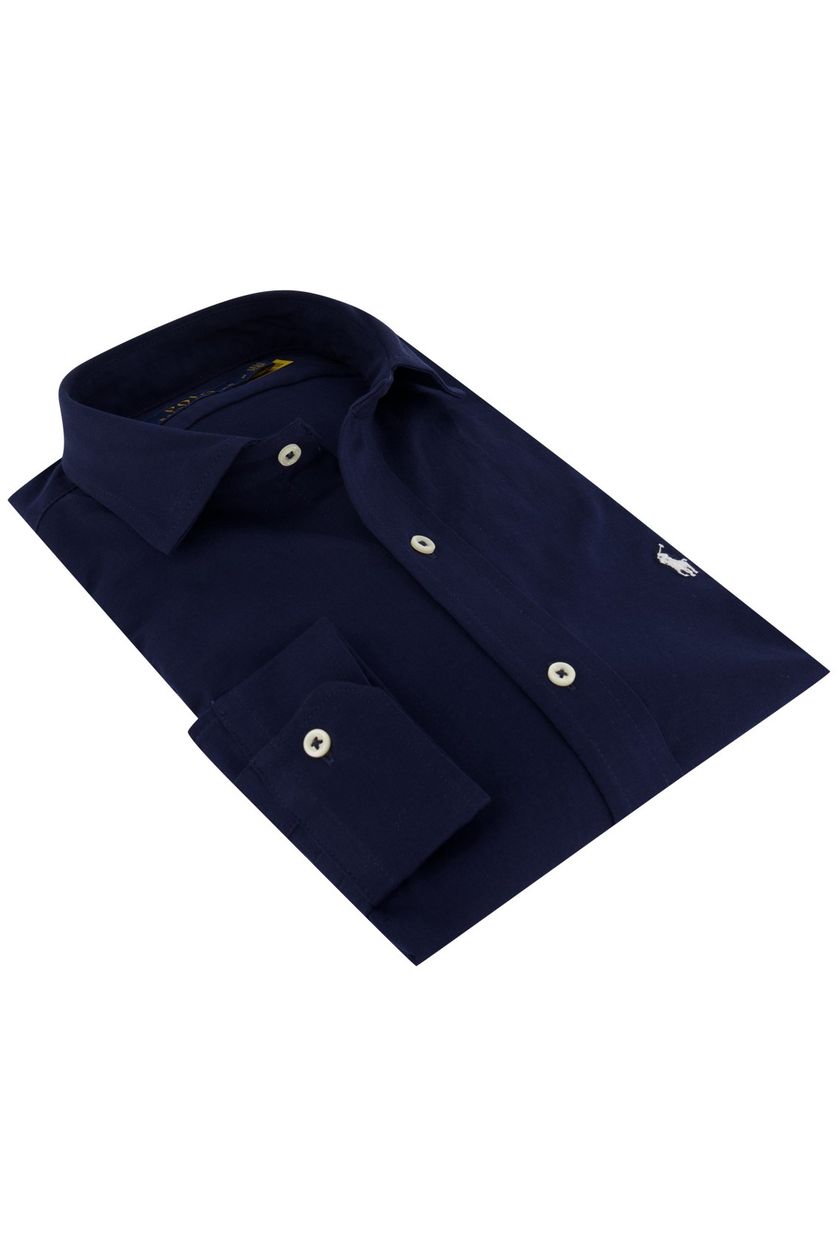 Donkerblauw overhemd Ralph Lauren