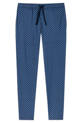 Schiesser Pyjamabroek blauw Schiesser