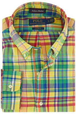 Polo Ralph Lauren Ralph Lauren overhemd geruit Custom Fit