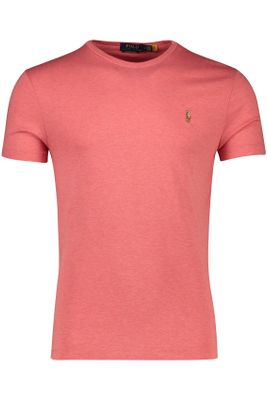 Polo Ralph Lauren Ralph Lauren t-shirt roze Custom Slim Fit