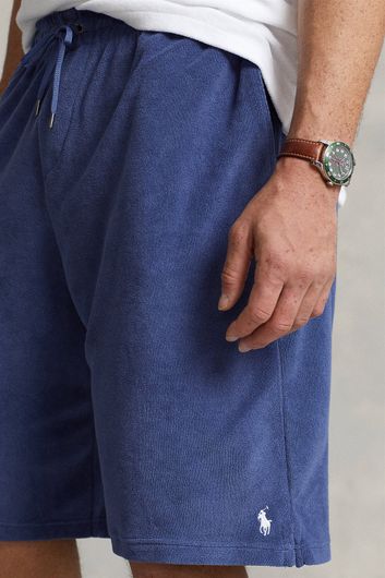 Ralph Lauren Big & Tall badstof korte broek blauw