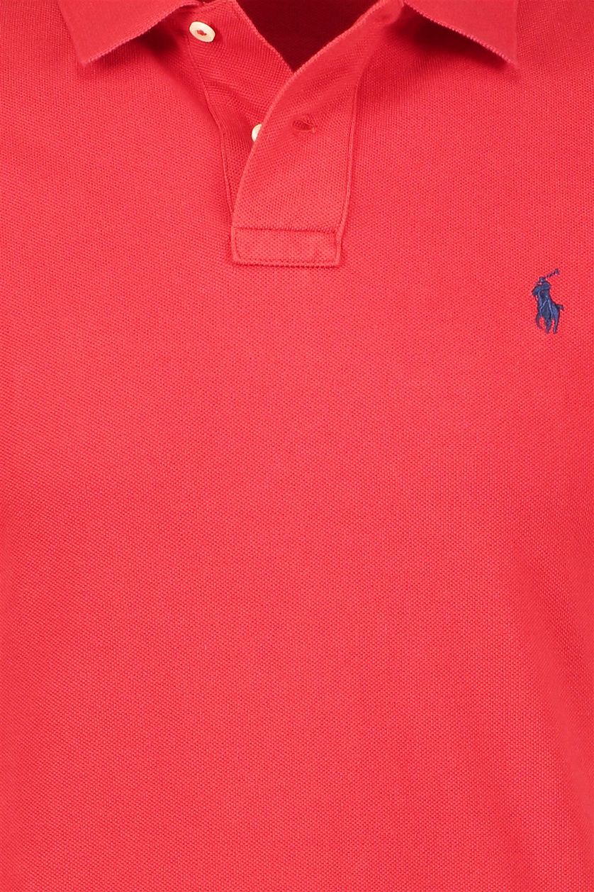Polo Ralph Lauren polo Big & Tall rood effen wijde fit