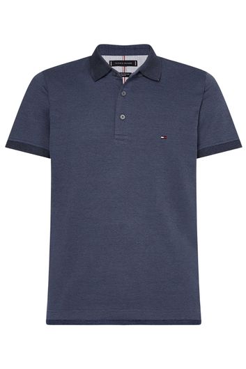 Polo Tommy Hilfiger Slim Fit donkerblauw