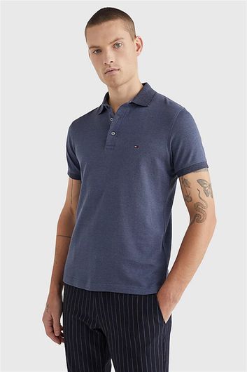 Polo Tommy Hilfiger Slim Fit donkerblauw