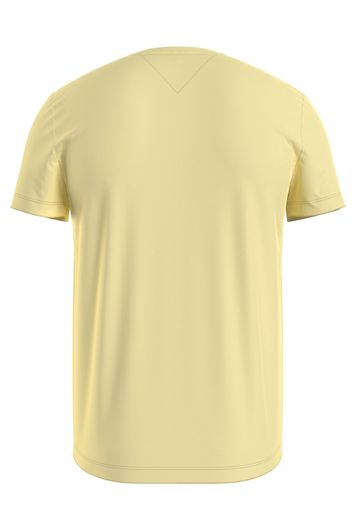 T-shirt Tommy Hilfiger geel met opdruk