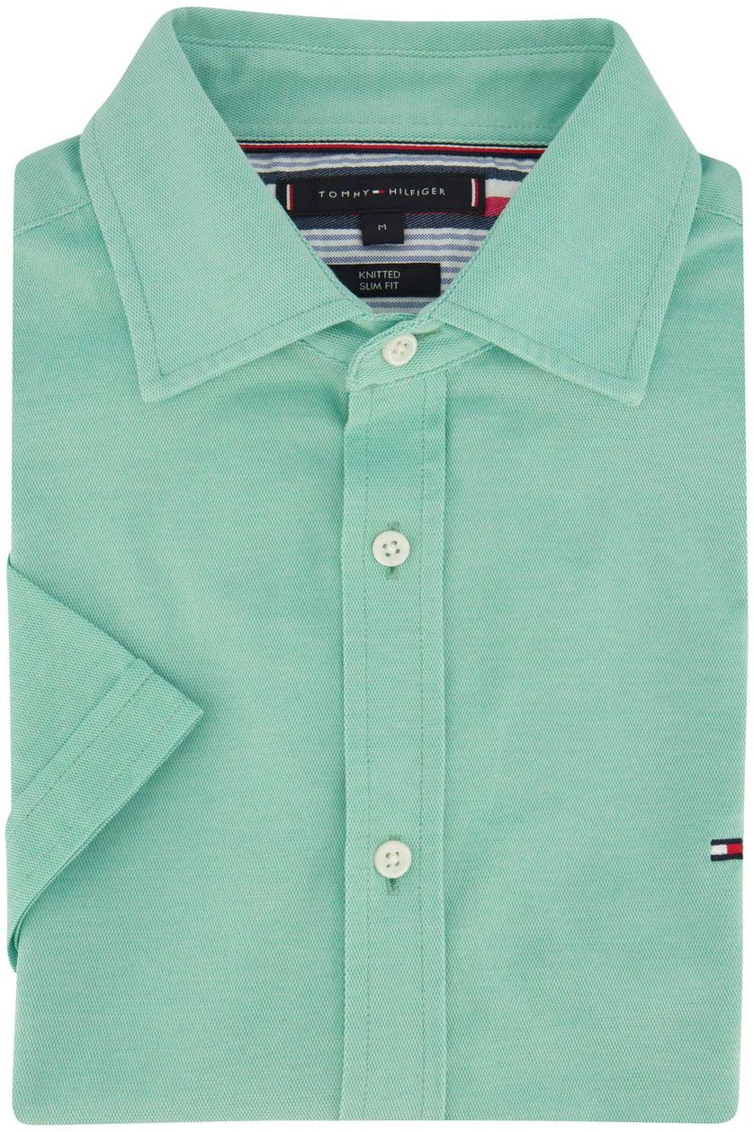 Tommy Hilfiger turquoise overhemd