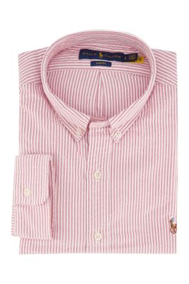 Polo Ralph Lauren Overhemd Ralph Lauren wit roze gestreept