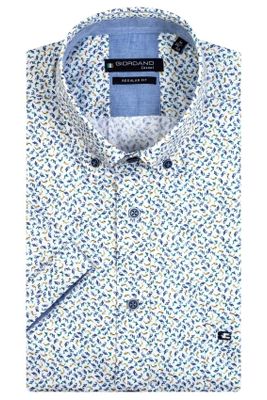 Giordano Overhemd Giordano blauwe print