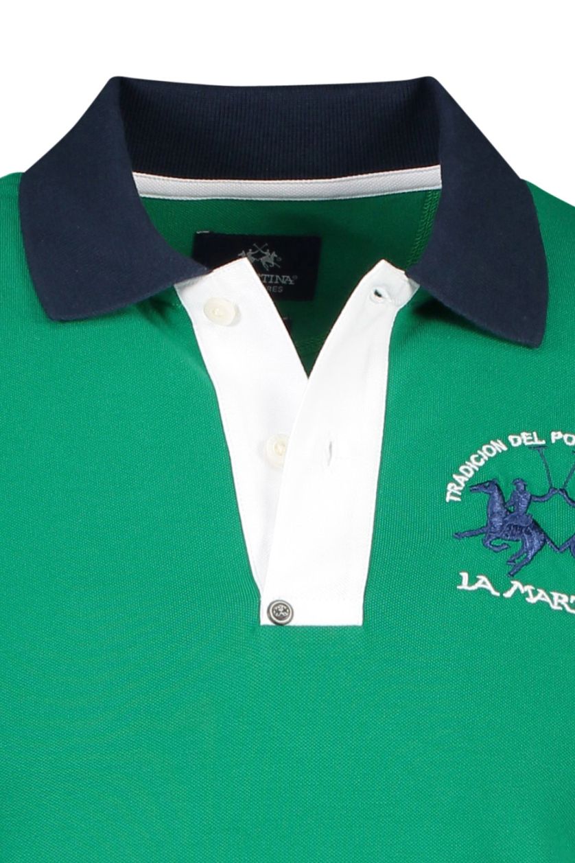 Polo La Martina groen met logo