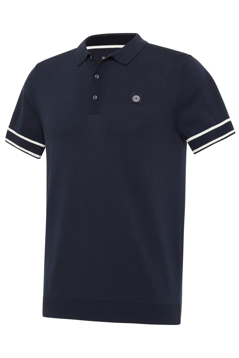 Blue Industry polo donkerblauw