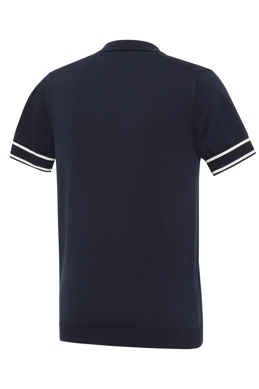 Blue Industry polo donkerblauw