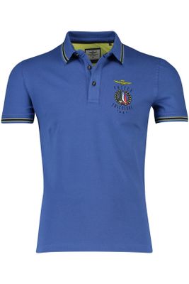 Aeronautica Militare Aeronautica Militare poloshirt blauw met logo