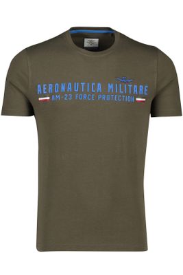 Aeronautica Militare Heren t-shirt Aeronautica Militare olijfgroen