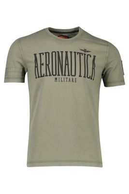 Aeronautica Militare T-shirt Aeronautica Militare groen opdruk