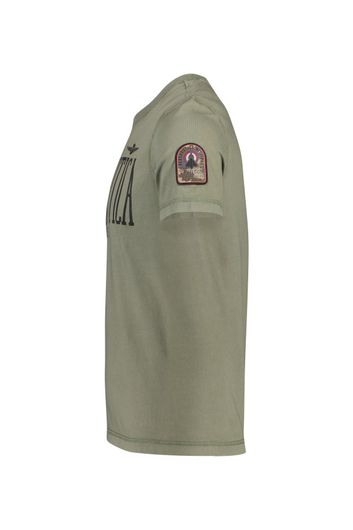 Aeronautica Militare t-shirt groen ronde hals