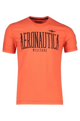 Aeronautica Militare T-shirt oranje Aeronautica Militare opdruk