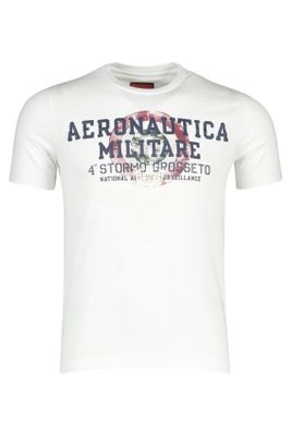 Aeronautica Militare T-shirt Aeronautica Militare opdruk wit