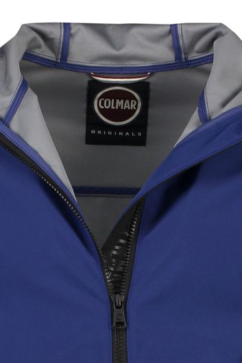 Colmar zomerjas donkerblauw met capuchon