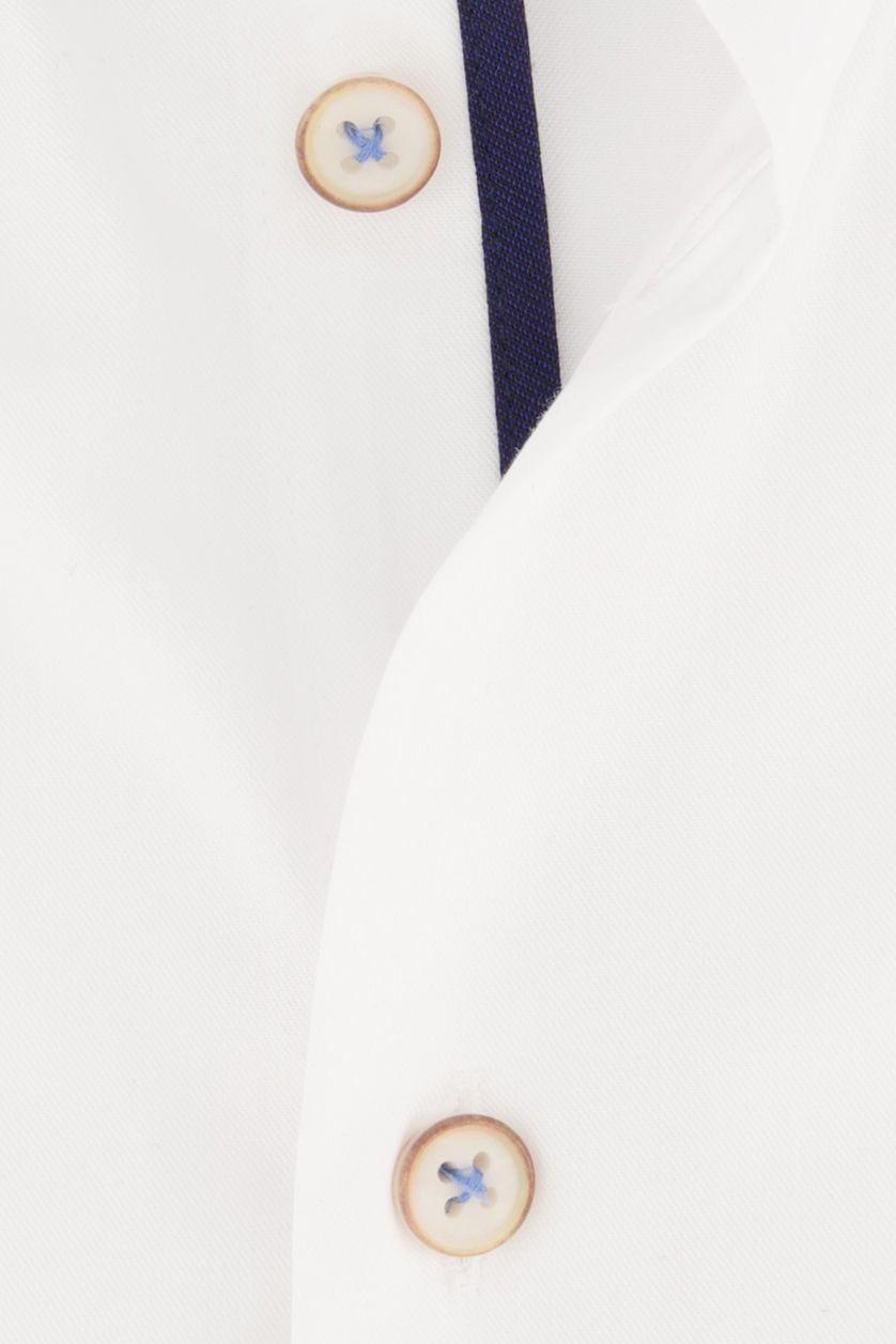 Ledub overhemd korte mouwen Modern Fit wit