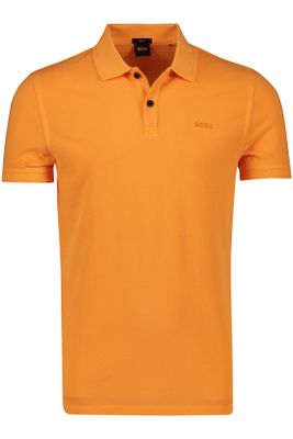 Hugo Boss Hugo Boss poloshirt Casual Slim Fit model Prima oranje