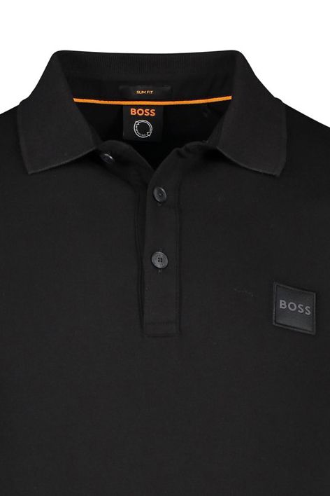 Poloshirt Hugo Boss zwart