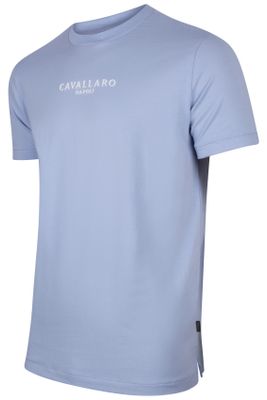 Cavallaro Heren t-shrit blauw Cavallaro Umberto