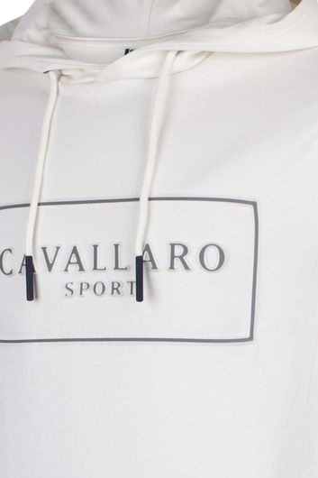 Cavallaro Sport hoodie off white