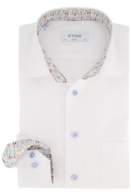Eton Eton overhemd effen wit
