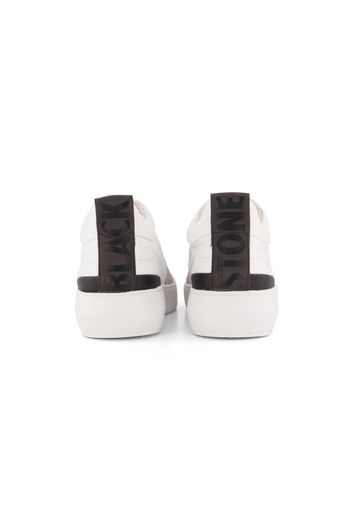 Blackstone schoenen wit met grijze details