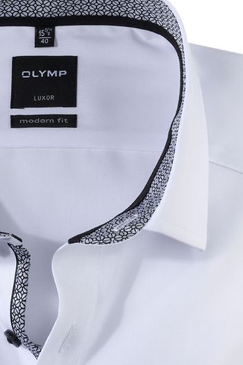 OLYMP Luxor overhemd borstzak strijkvrij ml 7