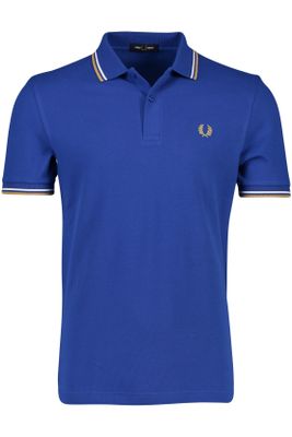 Fred Perry Fred Perry poloshirt kobalt blauw