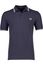 Fred Perry poloshirt donkerblauw met witte details