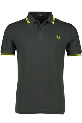 Fred Perry Fred Perry donkergroen poloshirt