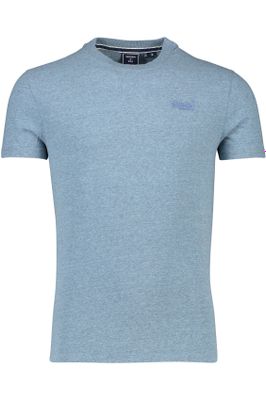 Superdry Superdry t-shirt blauw melange