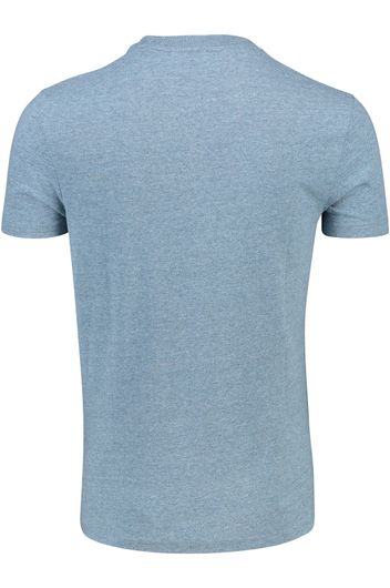 Superdry t-shirt blauw melange