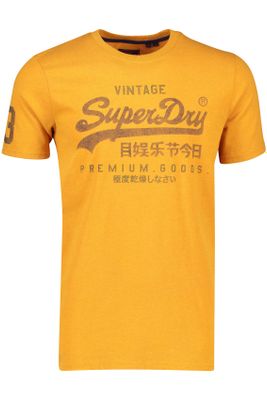 Superdry Oranje t-shirt Superdry