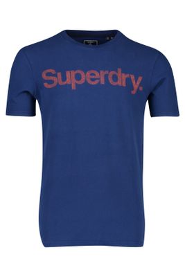 Superdry Superdry t-shirt met logo navy