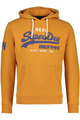 Superdry Oranje Superdry sweater logo