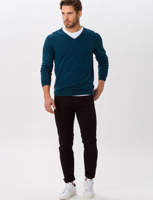 Zwarte jeans Brax Chuck slim fit