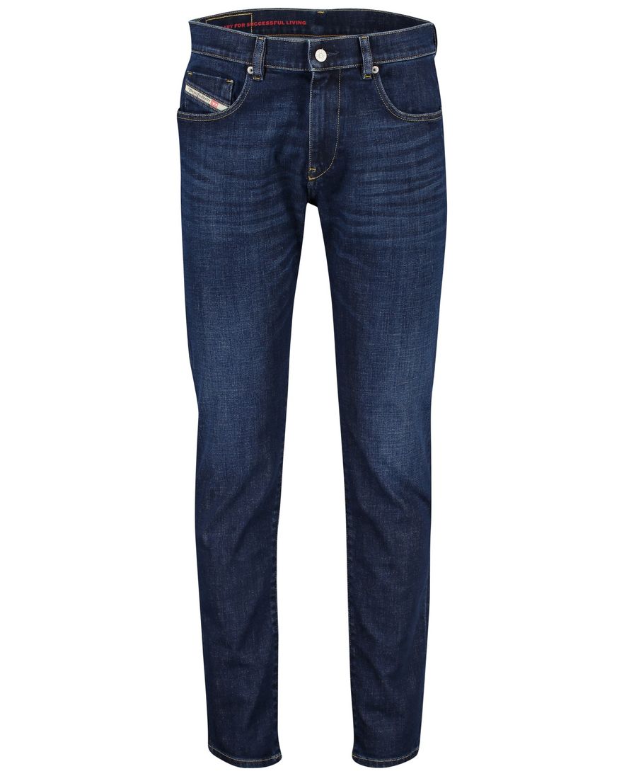 Spijkerbroek Diesel d-strukt donkerblauw