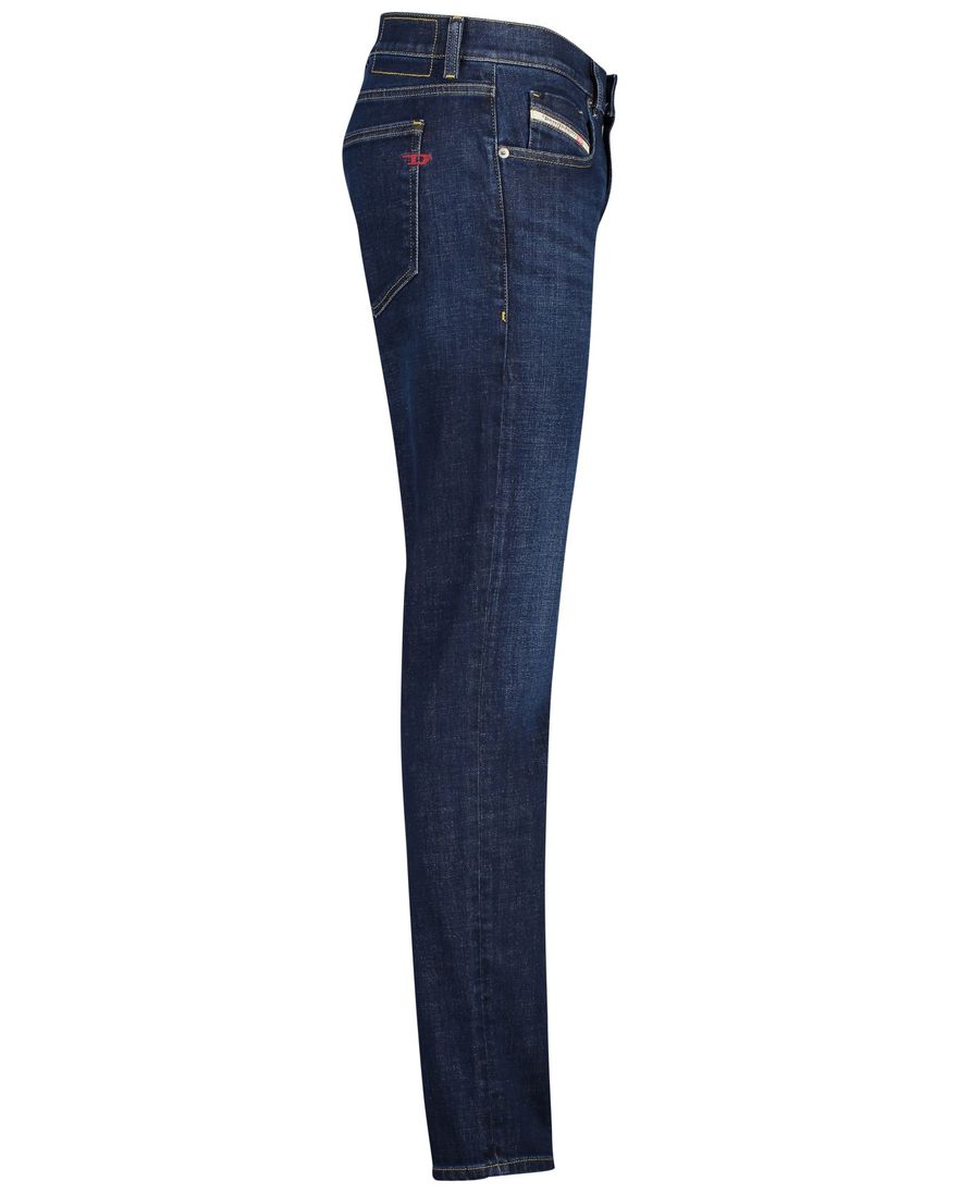 Spijkerbroek Diesel d-strukt donkerblauw
