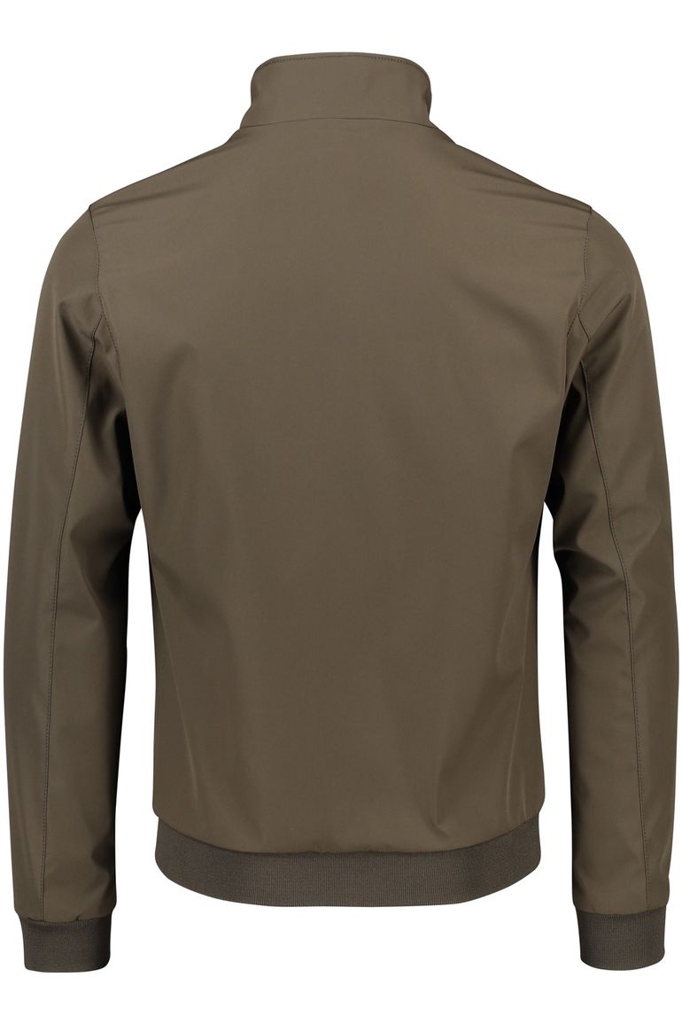 Portofino zomerjas groen normale fit katoen