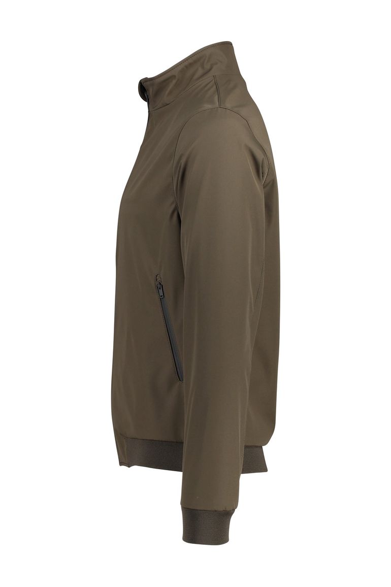 Portofino zomerjas groen normale fit katoen