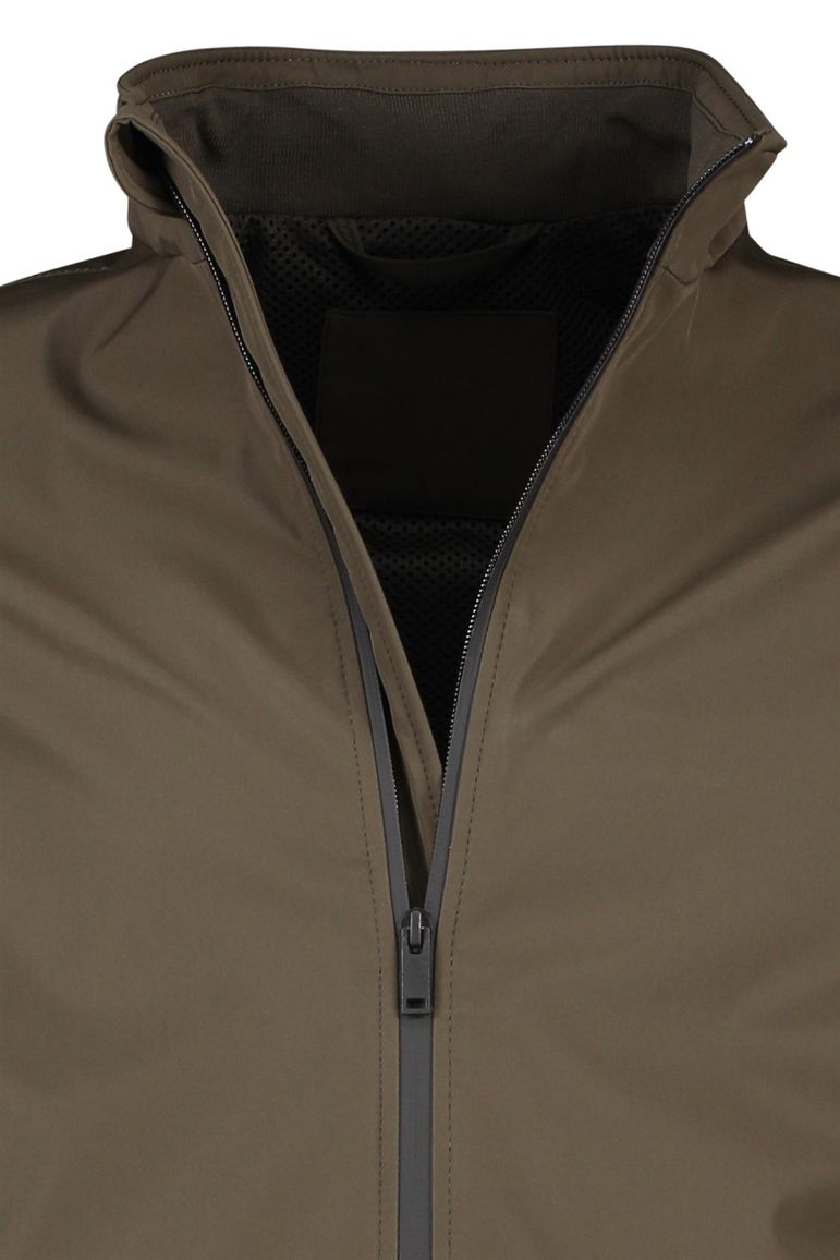 Portofino zomerjas groen normale fit katoen