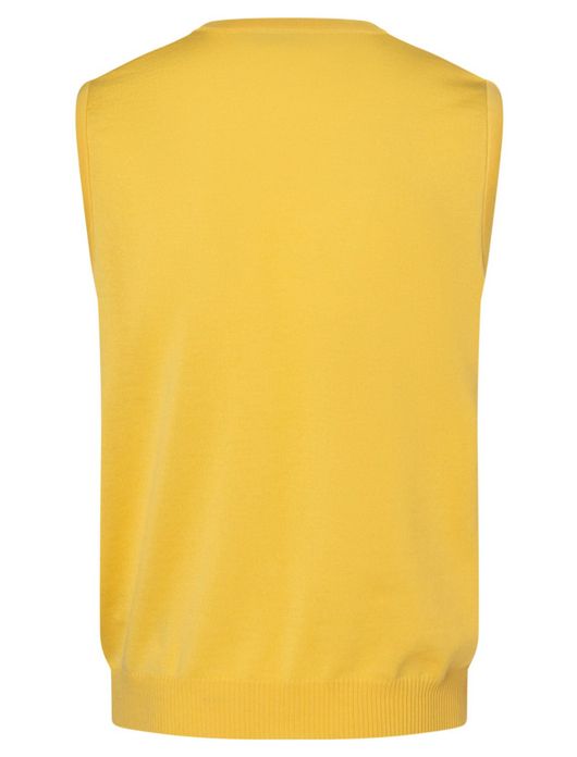 Slipover heren geel Maerz