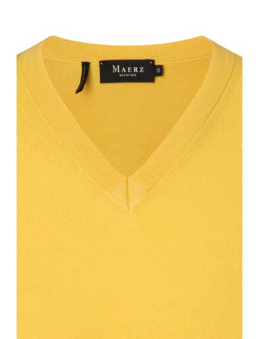Slipover heren geel Maerz