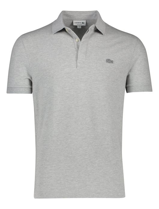 Lacoste poloshirt Regular Fit grijs